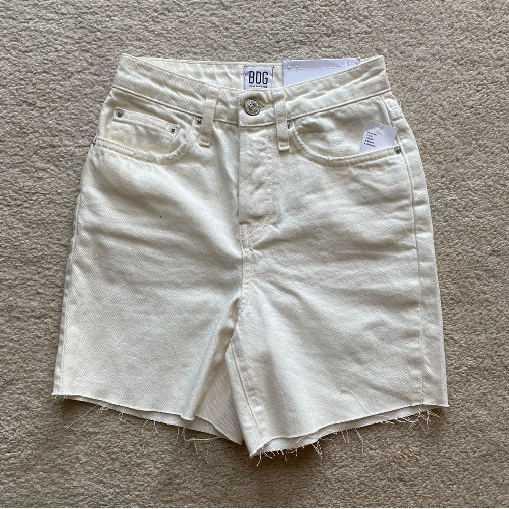 WHITE JORTS BDG